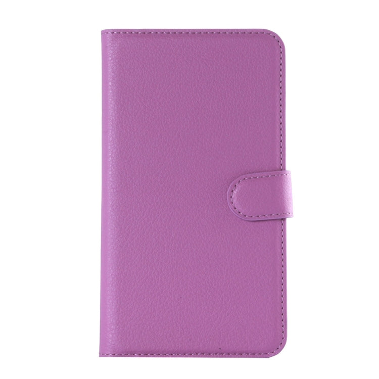 For Galaxy J5 Litchi Texture Horizontal Flip Leather Case with Holder & Card Slots & Wallet