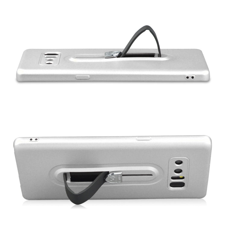 For Galaxy Note 8 Ultra-thin Frosted Soft TPU + PC Protective Back Case with Holder