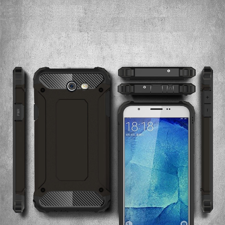 For Galaxy J7 (2017) (US Version) Magic Armor TPU + PC Combination Case