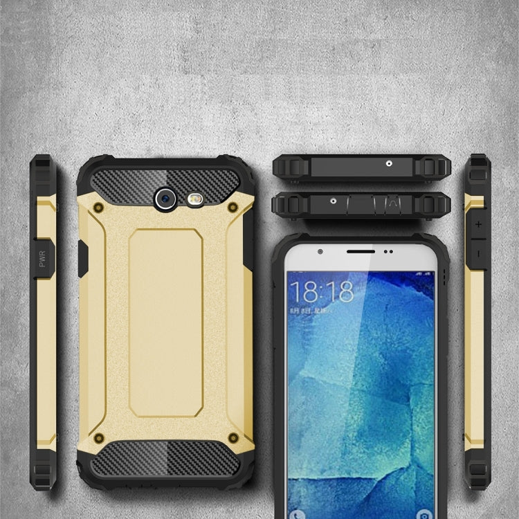 For Galaxy J7 (2017) (US Version) Magic Armor TPU + PC Combination Case