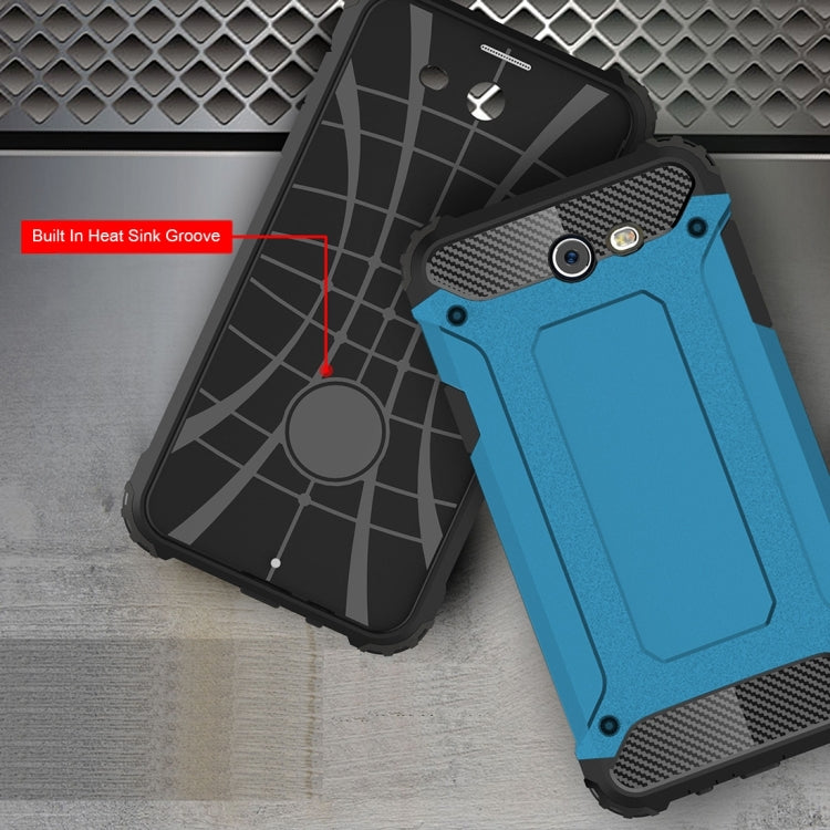 For Galaxy J7 (2017) (US Version) Magic Armor TPU + PC Combination Case