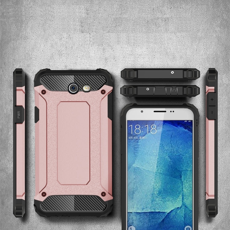 For Galaxy J7 (2017) (US Version) Magic Armor TPU + PC Combination Case