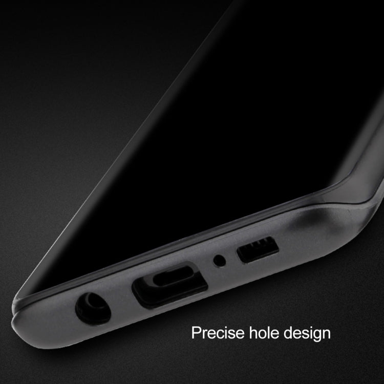 PC + Silicone Vertical Texture Protective Case for Galaxy S8, with Holder
