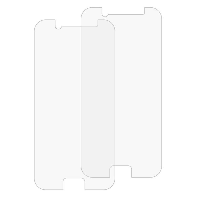 2 PCS for Galaxy A7 (2017) / A720 0.26mm 9H Surface Hardness 2.5D Explosion-proof Tempered Glass Non-full Screen Film