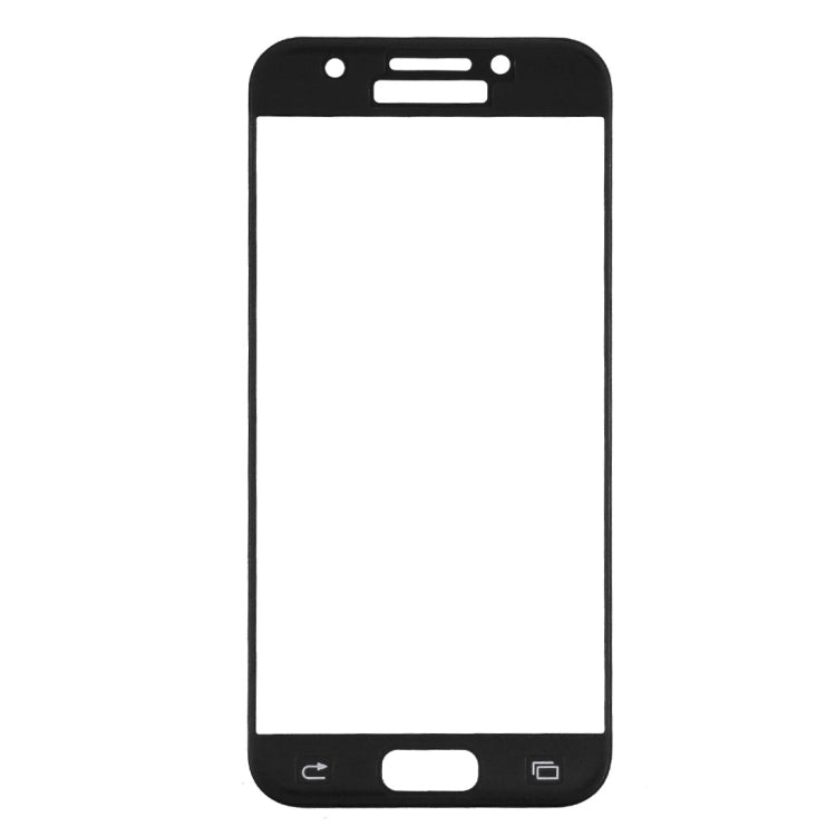 For Galaxy A3 (2017) / A320 0.26mm 9H Surface Hardness Explosion-proof Silk-screen Tempered Glass Curved Full Screen Film