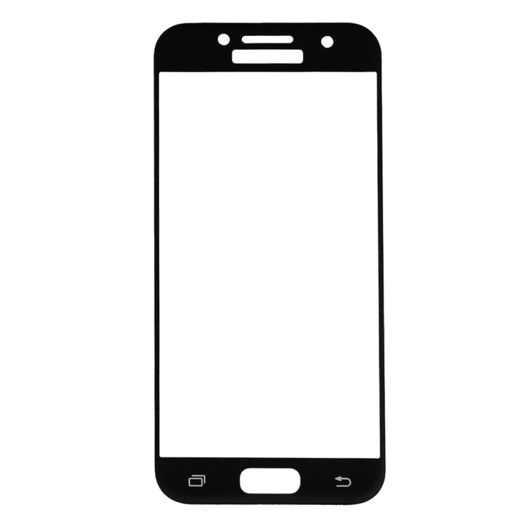 For Galaxy A3 (2017) / A320 0.26mm 9H Surface Hardness Explosion-proof Silk-screen Tempered Glass Curved Full Screen Film