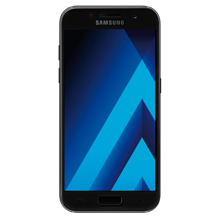 For Galaxy A3 (2017) / A320 0.26mm 9H Surface Hardness Explosion-proof Silk-screen Tempered Glass Curved Full Screen Film