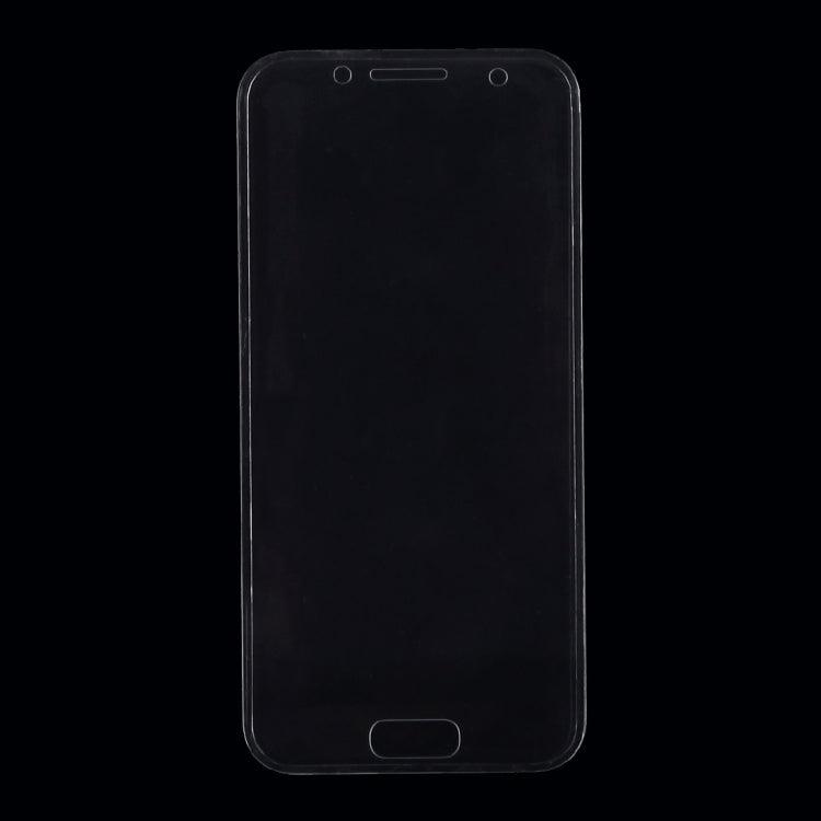 For Galaxy A3 (2017) / A320 0.26mm 9H Surface Hardness Explosion-proof Silk-screen Tempered Glass Curved Full Screen Film