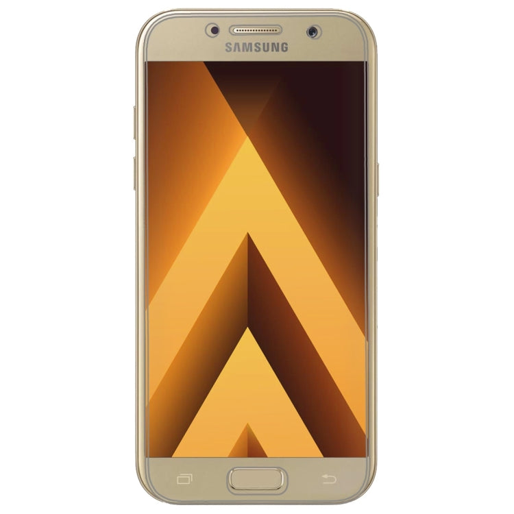 For Galaxy A3 (2017) / A320 0.26mm 9H Surface Hardness Explosion-proof Silk-screen Tempered Glass Curved Full Screen Film