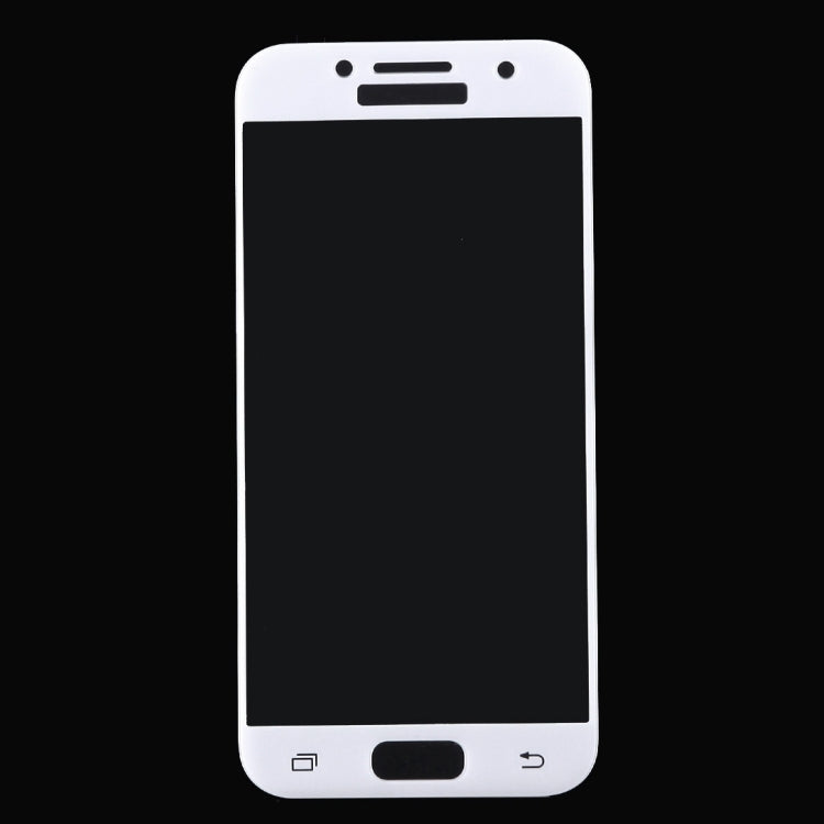 For Galaxy A3 (2017) / A320 0.26mm 9H Surface Hardness Explosion-proof Silk-screen Tempered Glass Curved Full Screen Film