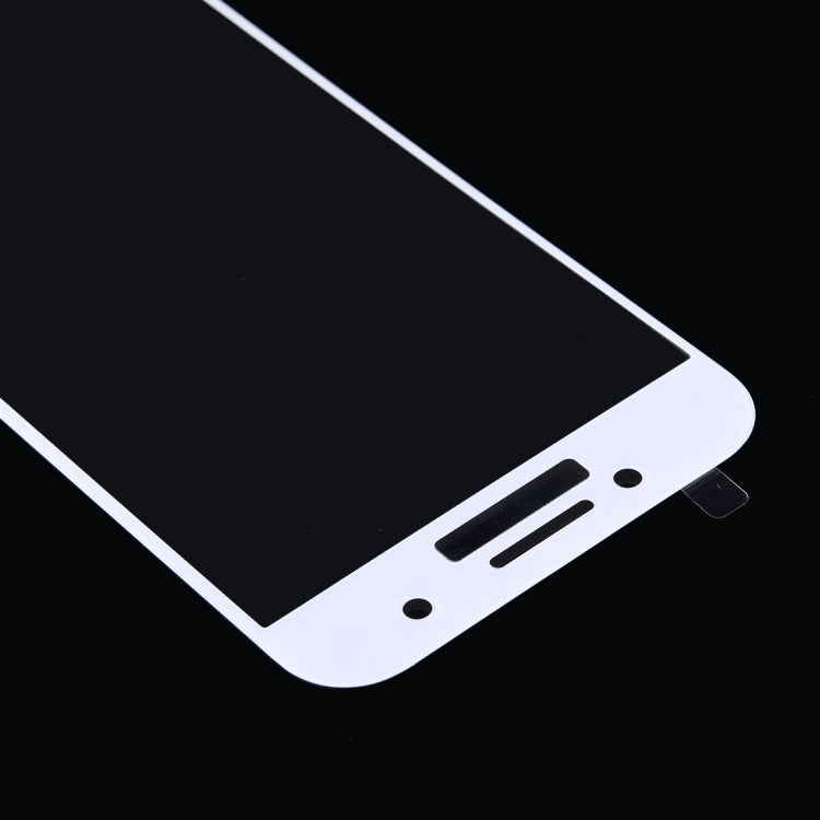 For Galaxy A3 (2017) / A320 0.26mm 9H Surface Hardness Explosion-proof Silk-screen Tempered Glass Curved Full Screen Film