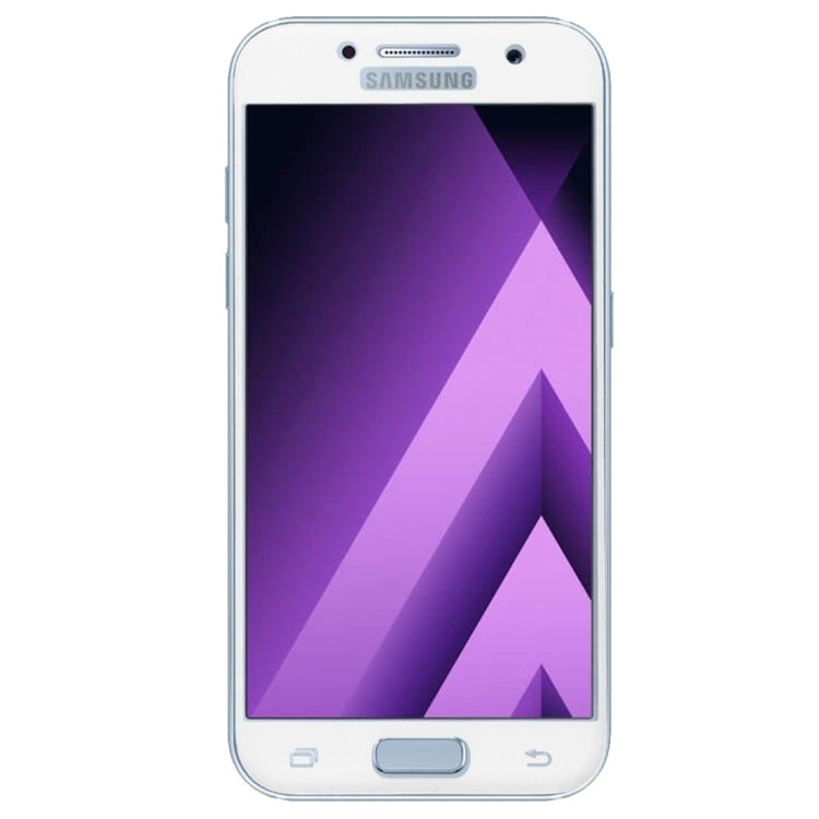 For Galaxy A3 (2017) / A320 0.26mm 9H Surface Hardness Explosion-proof Silk-screen Tempered Glass Curved Full Screen Film