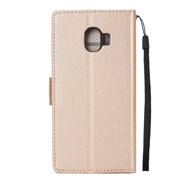 Knead Skin Texture Horizontal Flip Leather Case for Galaxy J2 Pro (2018), with Photo Frame & Holder & Card Slots & Wallet & Lanyard