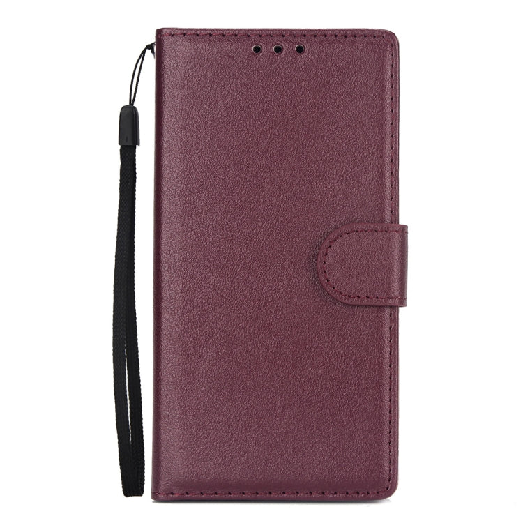 Knead Skin Texture Horizontal Flip Leather Case for Galaxy J2 Pro (2018), with Photo Frame & Holder & Card Slots & Wallet & Lanyard