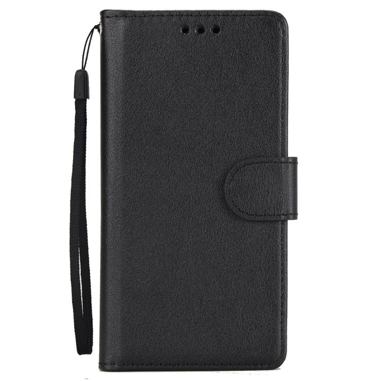 Knead Skin Texture Horizontal Flip Leather Case for Galaxy J7+, with Photo Frame & Holder & Card Slots & Wallet & Lanyard