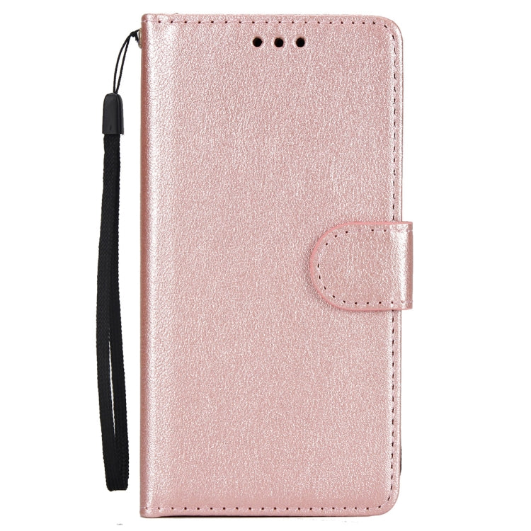 Knead Skin Texture Horizontal Flip Leather Case for Galaxy J7+, with Photo Frame & Holder & Card Slots & Wallet & Lanyard
