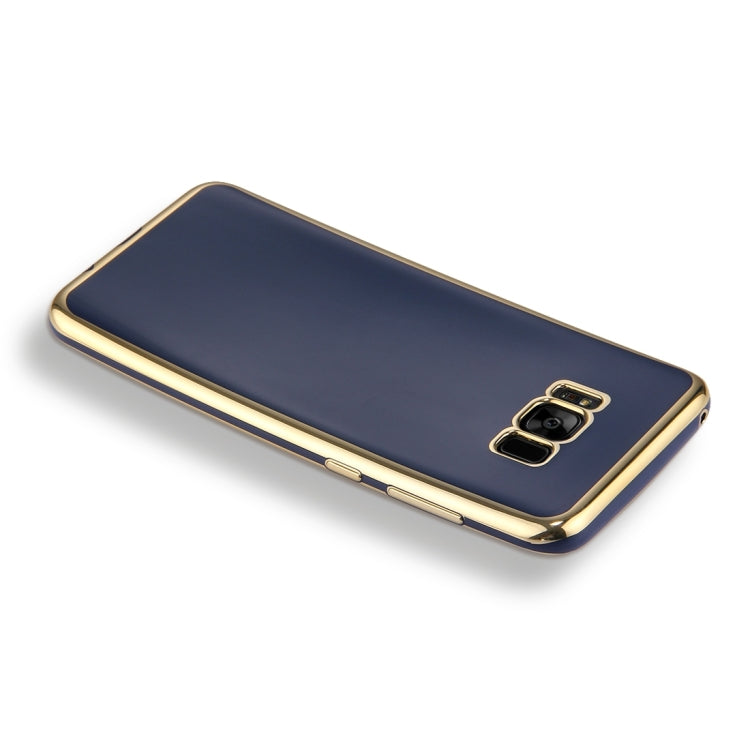 For Galaxy S8 Electroplating Soft TPU Protective Cover Case