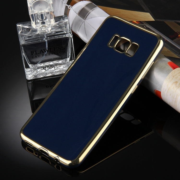 For Galaxy S8 Electroplating Soft TPU Protective Cover Case