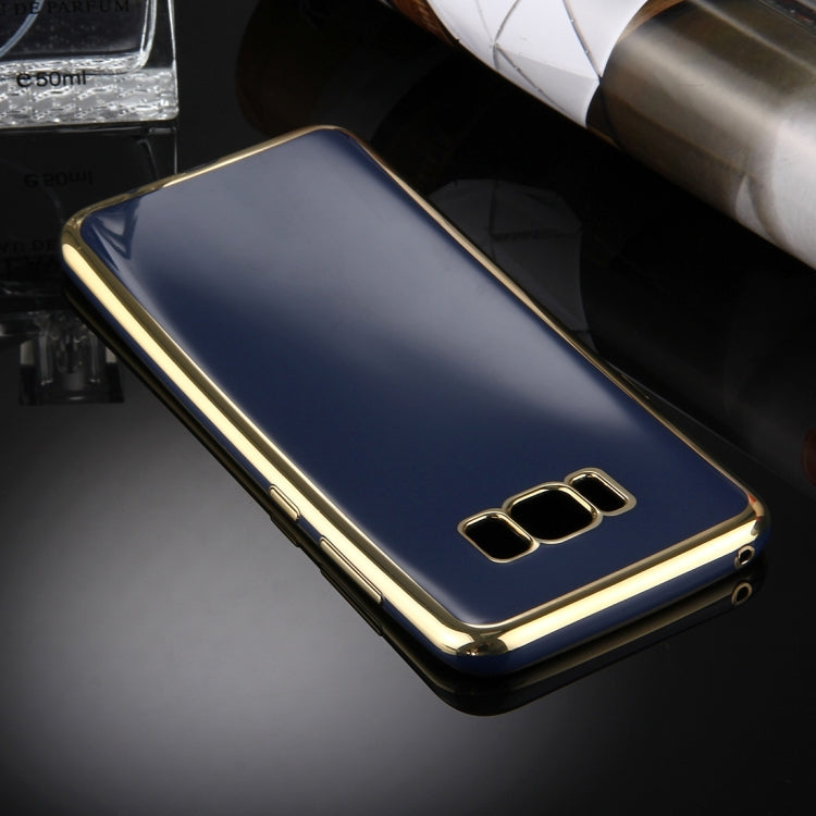 For Galaxy S8 Electroplating Soft TPU Protective Cover Case