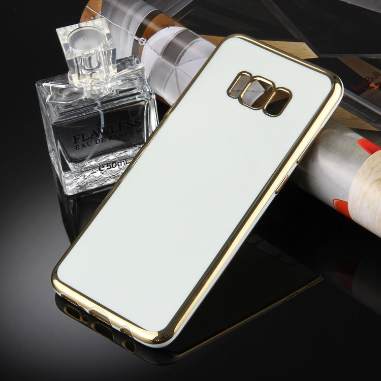 For Galaxy S8 Electroplating Soft TPU Protective Cover Case