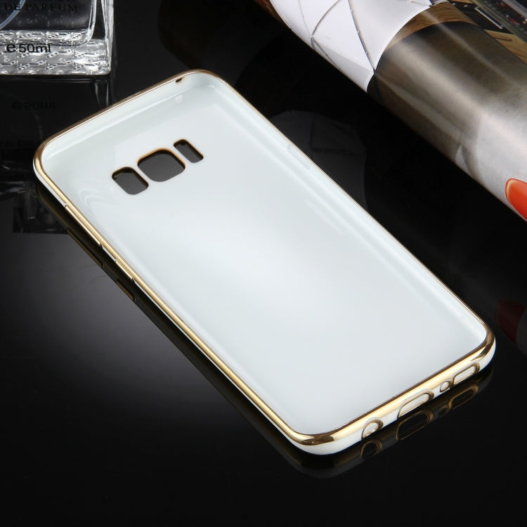 For Galaxy S8 Electroplating Soft TPU Protective Cover Case