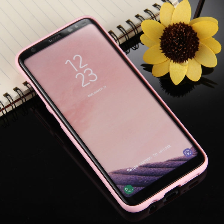 GOOSPERY JELLY CASE for Galaxy S8 TPU Glitter Powder Drop-proof Protective Back Cover Case