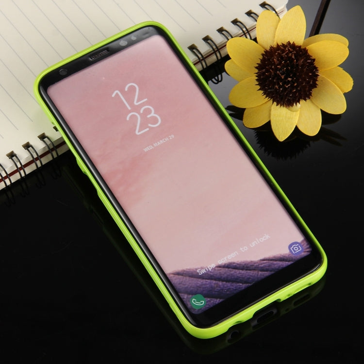 GOOSPERY JELLY CASE for Galaxy S8 TPU Glitter Powder Drop-proof Protective Back Cover Case