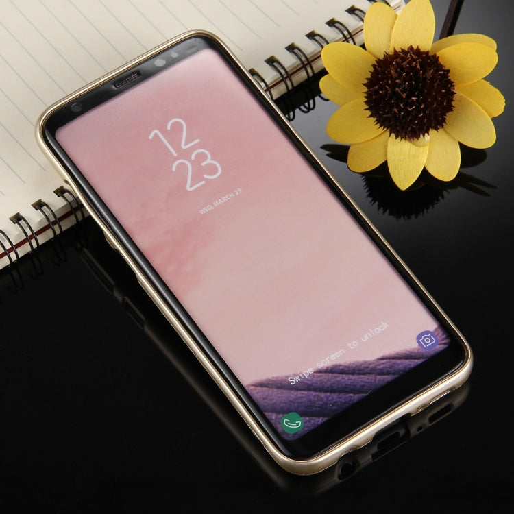 GOOSPERY JELLY CASE for Galaxy S8 TPU Glitter Powder Drop-proof Protective Back Cover Case