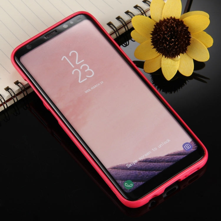 GOOSPERY JELLY CASE for Galaxy S8 TPU Glitter Powder Drop-proof Protective Back Cover Case