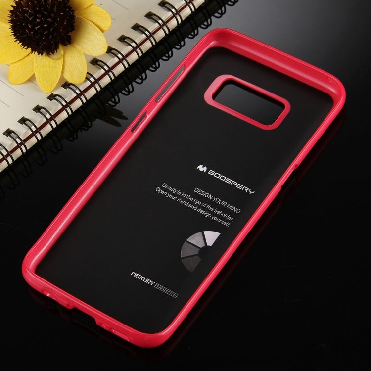 GOOSPERY JELLY CASE for Galaxy S8 TPU Glitter Powder Drop-proof Protective Back Cover Case