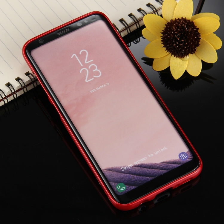 GOOSPERY JELLY CASE for Galaxy S8 TPU Glitter Powder Drop-proof Protective Back Cover Case
