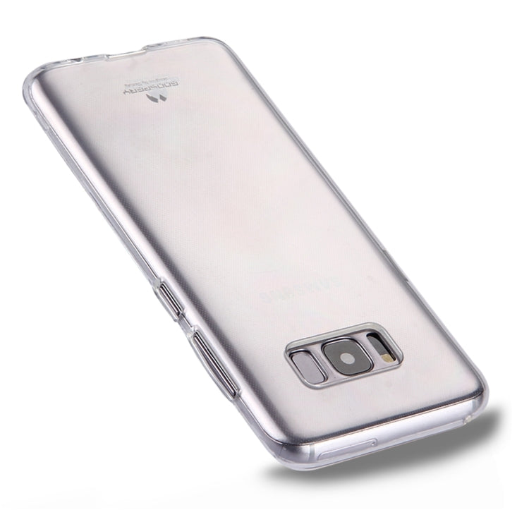 GOOSPERY JELLY CASE for Galaxy S8 TPU Glitter Powder Drop-proof Protective Back Cover Case