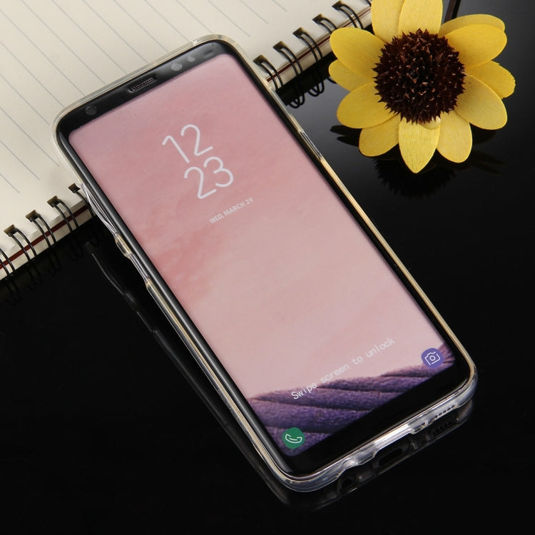 GOOSPERY JELLY CASE for Galaxy S8 TPU Glitter Powder Drop-proof Protective Back Cover Case