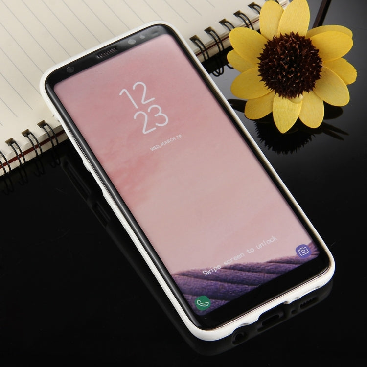 GOOSPERY JELLY CASE for Galaxy S8 TPU Glitter Powder Drop-proof Protective Back Cover Case