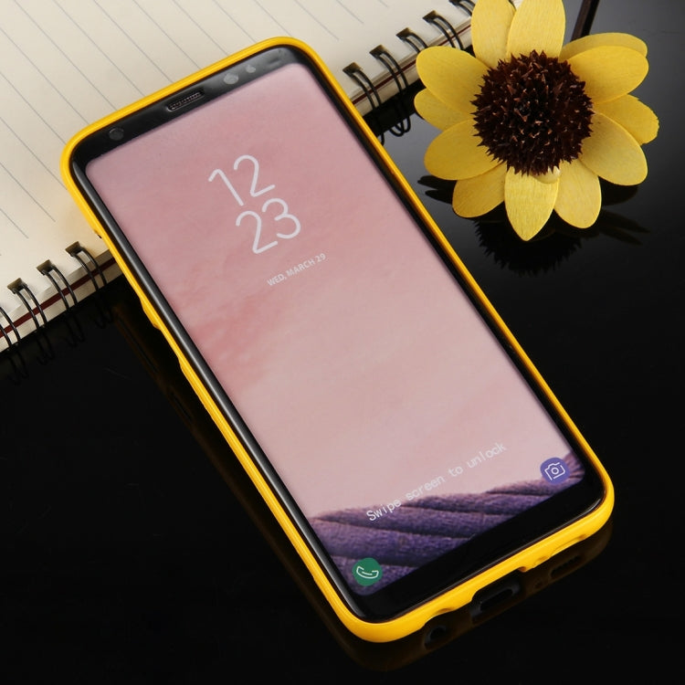GOOSPERY JELLY CASE for Galaxy S8 TPU Glitter Powder Drop-proof Protective Back Cover Case
