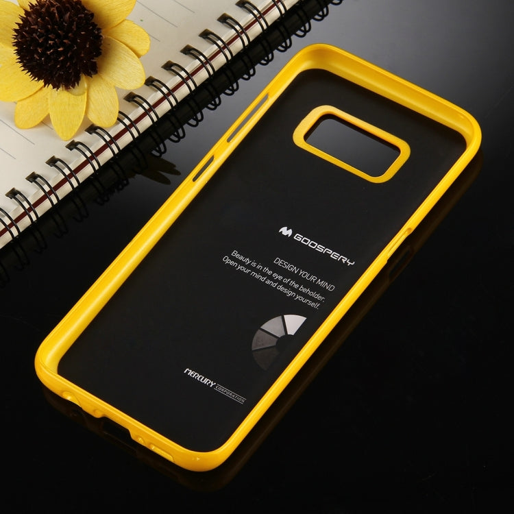 GOOSPERY JELLY CASE for Galaxy S8 TPU Glitter Powder Drop-proof Protective Back Cover Case