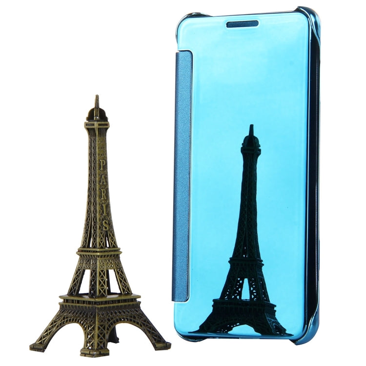 For Galaxy A5 (2016) / A510 Plating Mirror Horizontal Flip Leather Case with Sleep / Wake-up Function