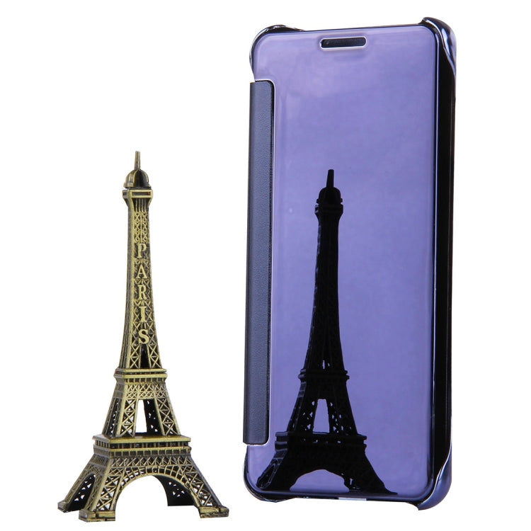 For Galaxy A5 (2016) / A510 Plating Mirror Horizontal Flip Leather Case with Sleep / Wake-up Function
