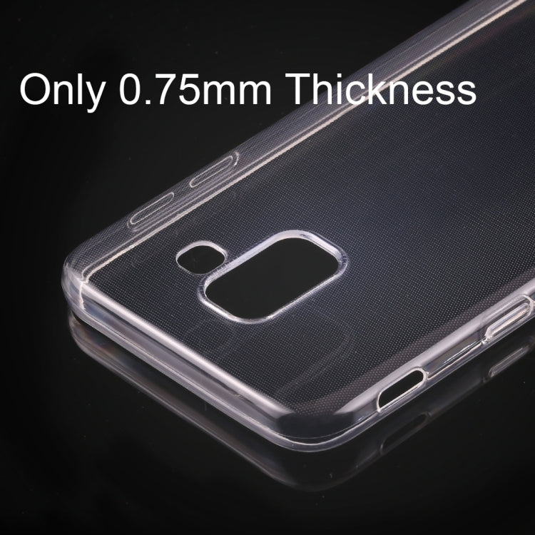 0.75mm Transparent TPU Case for Galaxy J6 (2018)