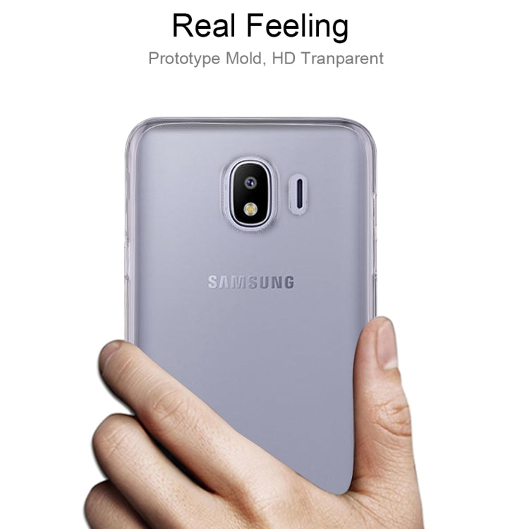 0.75mm Transparent TPU Case for Galaxy J4 (2018)