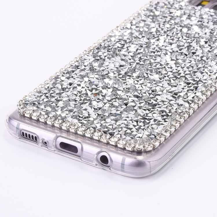 For Galaxy S8+ / G9550 Mouse Ear Jelly Diamond Pattern TPU Protective Case with Sling Hole