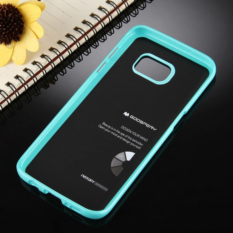 GOOSPERY JELLY CASE for Galaxy S7 Edge TPU Glitter Powder Drop-proof Protective Back Cover Case