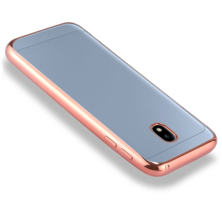 For Galaxy J3 (2017) ( EU Version) Electroplating Side TPU Protective Back Cover Case