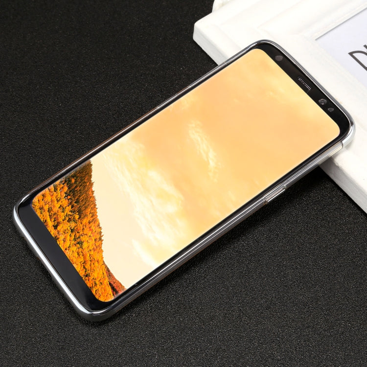 For Galaxy S8 Three Sections Electroplating Side TPU Protective Back Cover Case
