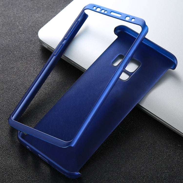 For Galaxy S9 Frosted PC Hard Fully Wrapped Protective Case Cover