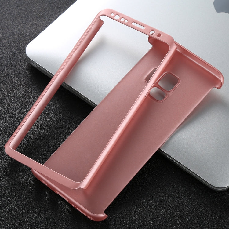 For Galaxy S9 Frosted PC Hard Fully Wrapped Protective Case Cover