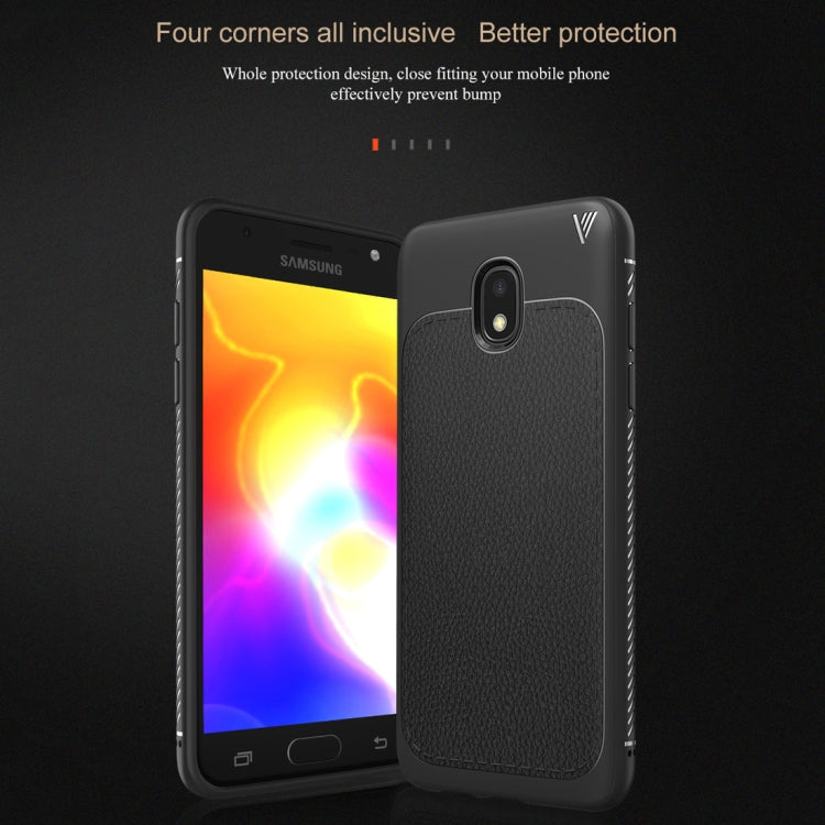 Lenuo Leshen Series Litchi Texture TPU Case for Galaxy J7 (2018)