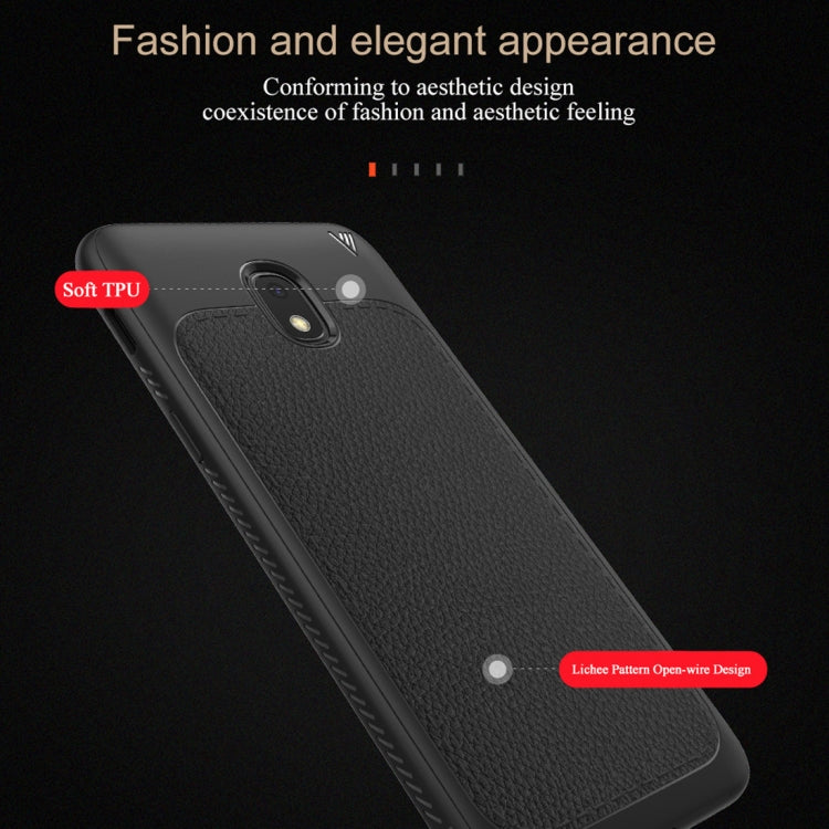 Lenuo Leshen Series Litchi Texture TPU Case for Galaxy J7 (2018)