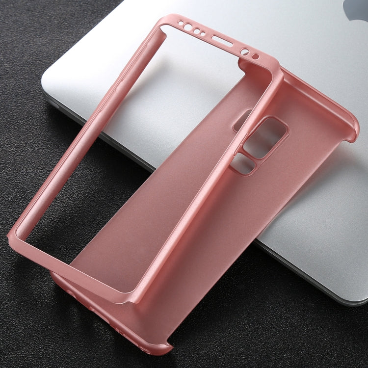 For Galaxy S9+ Frosted PC Hard Fully Wrapped Protective Case Cover
