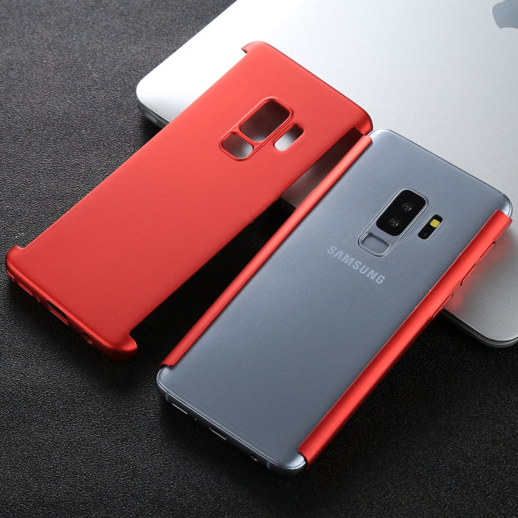 For Galaxy S9+ Frosted PC Hard Fully Wrapped Protective Case Cover